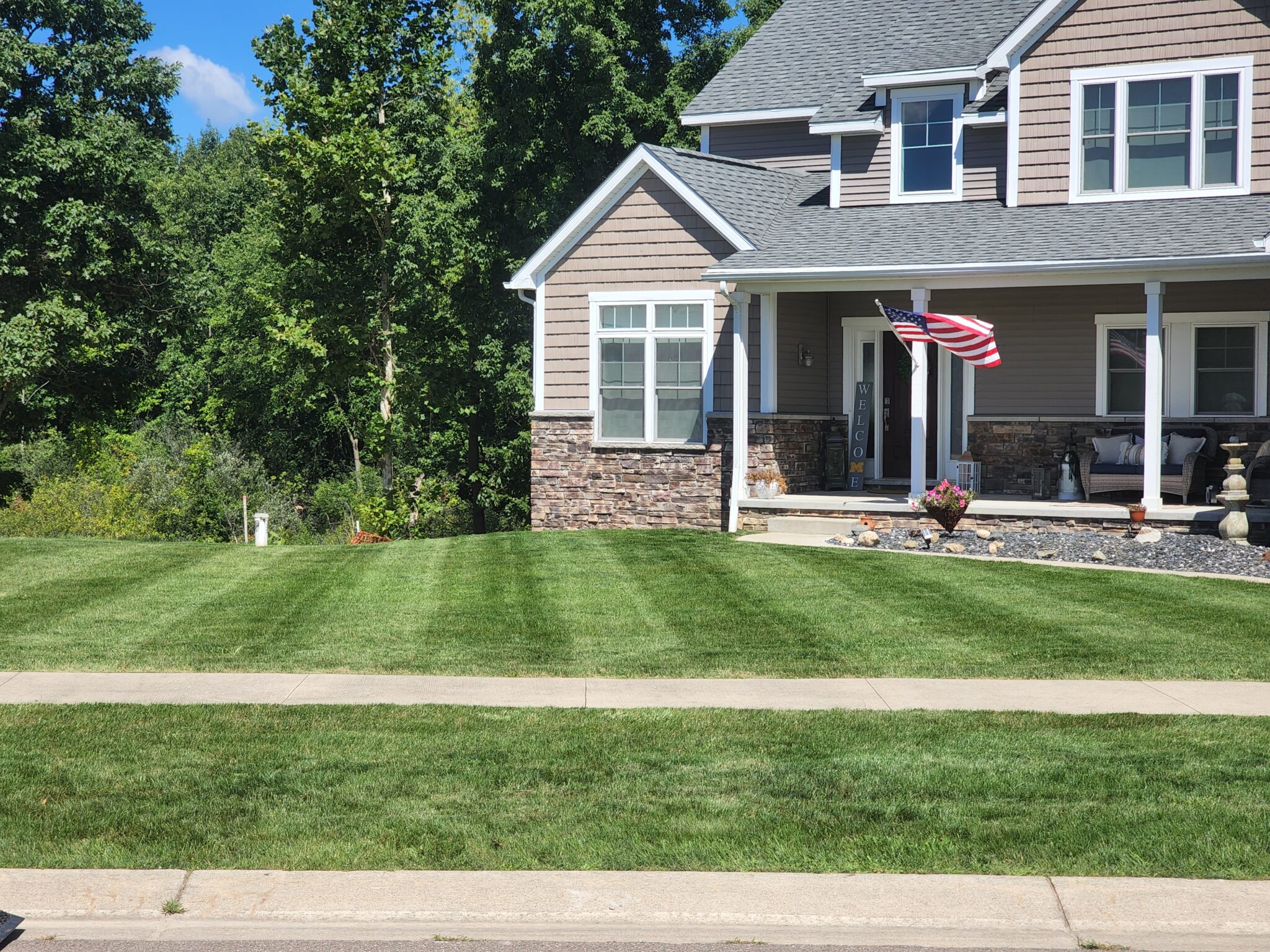 Lawn Maintenance Weiss Property Management